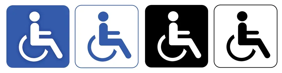 Accessible Icon Set — Other Safety Signs safety sign