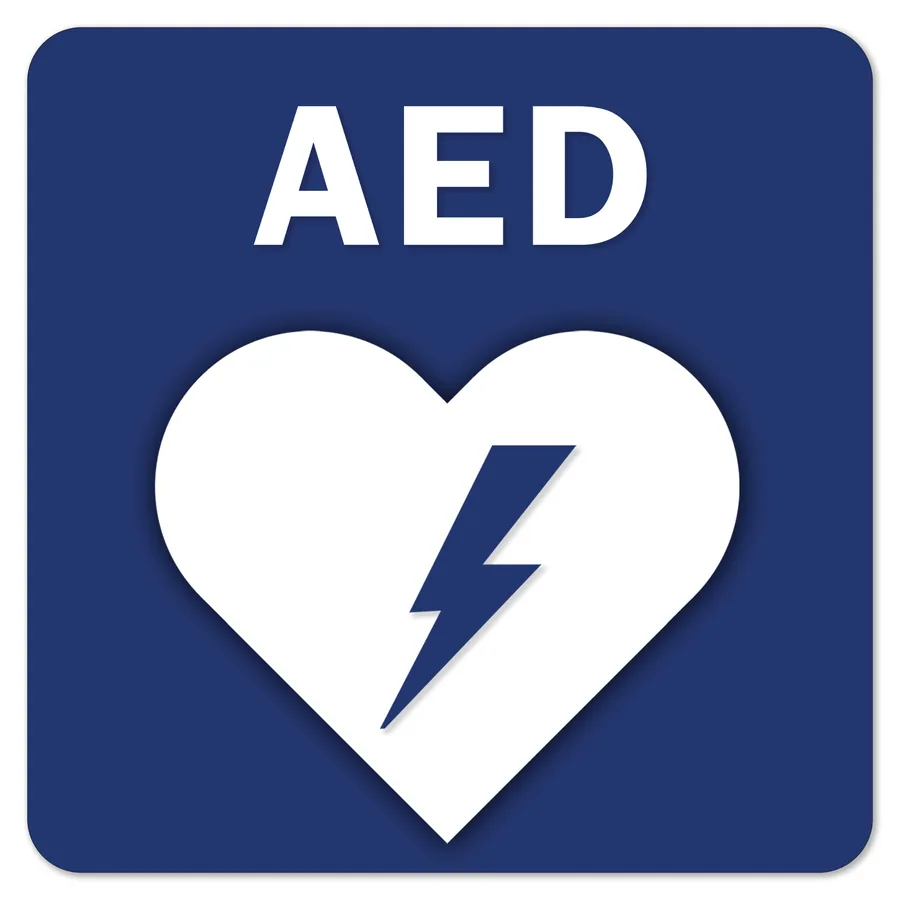 AED Location Sign — First Aid Signs safety sign