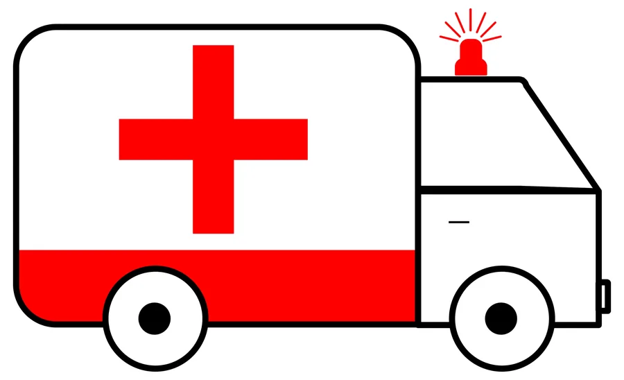 Ambulance Icon — First Aid Signs safety sign