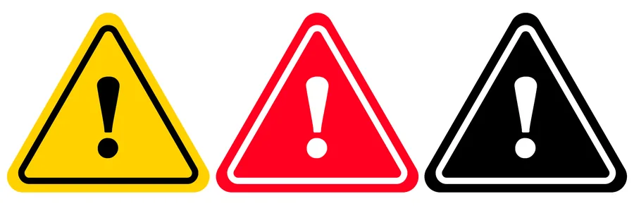 Caution Triangle Set — Warning Signs safety sign