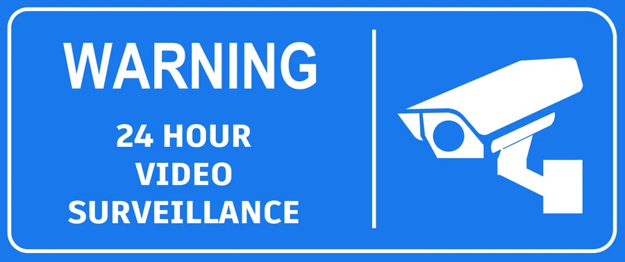 Property CCTV Notice — Warning Signs safety sign