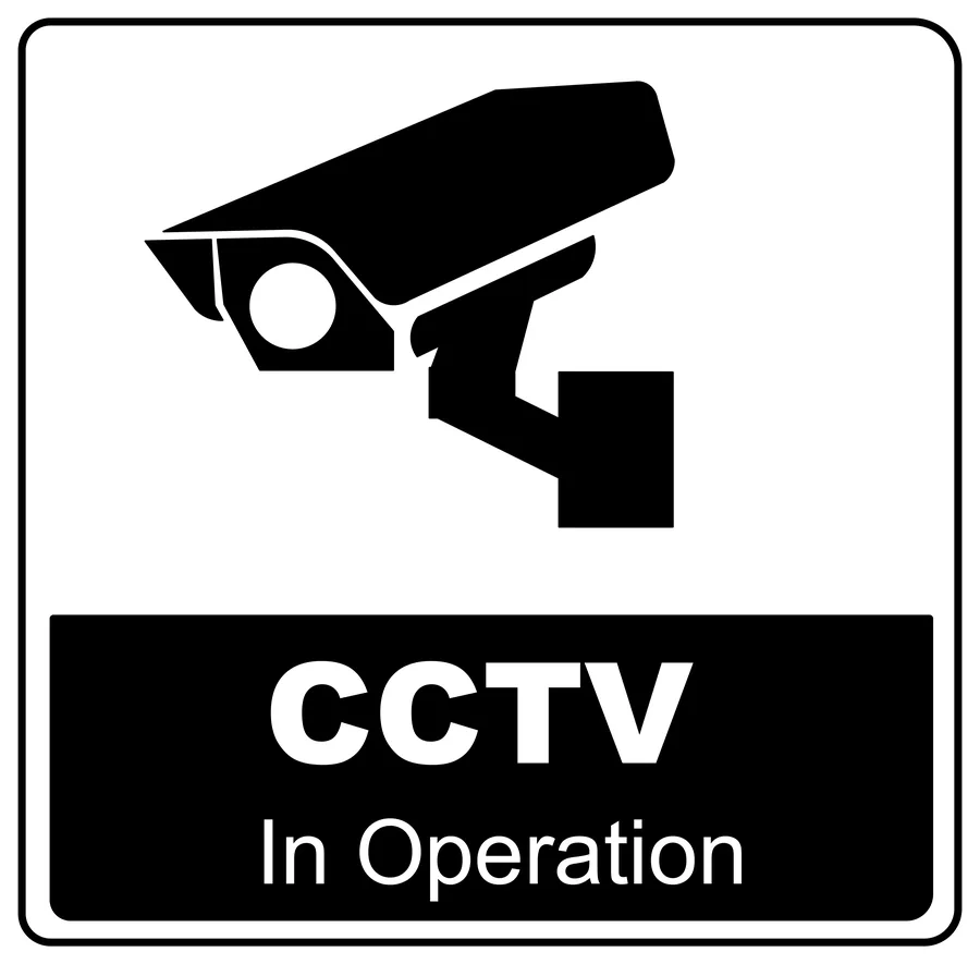 CCTV Operation Sign — Warning Signs safety sign