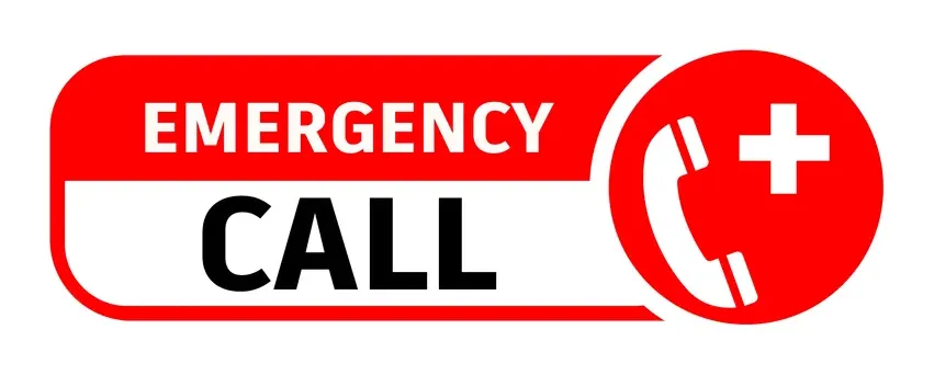 Emergency Call Sign — Emergency Signs safety sign