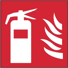 ISO 7010 Extinguisher — Fire Safety safety sign