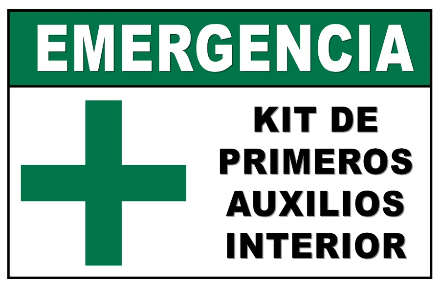 Kit Primeros Auxilios — First Aid Signs safety sign