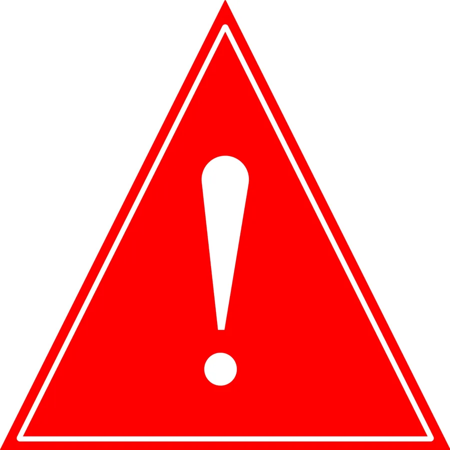 General Warning — Warning Signs safety sign