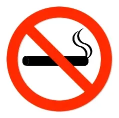Smoke-Free Zone Sign — Prohibition Signs safety sign