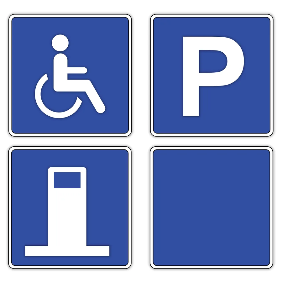 Parking Sign Set — Other Safety Signs safety sign