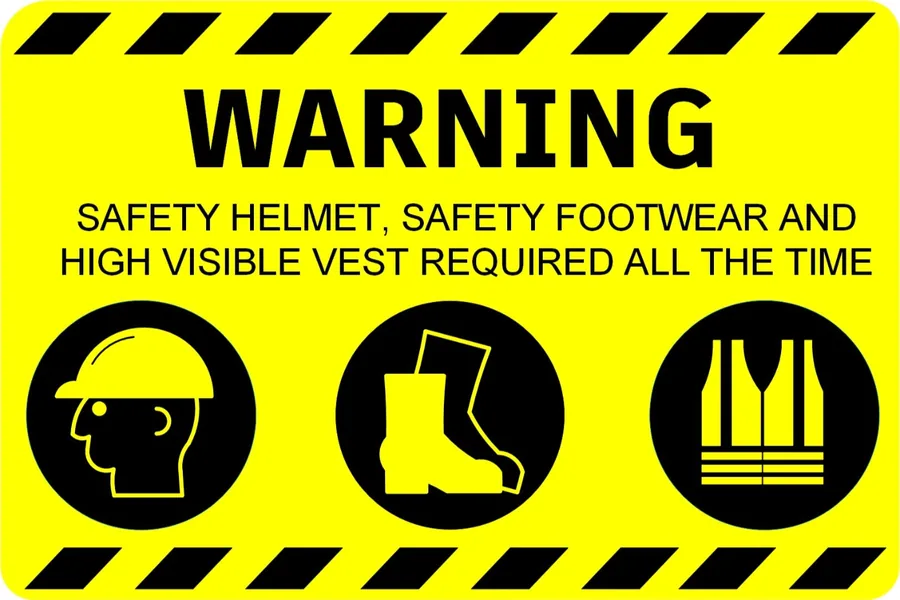 PPE Warning Sign — PPE Signs safety sign
