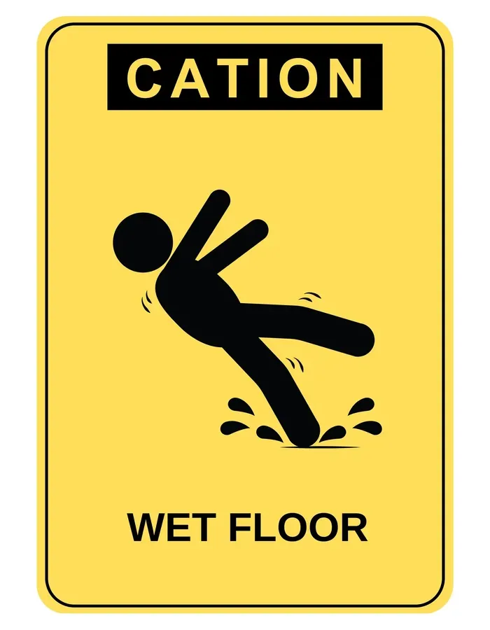 Wet Floor Caution — Warning Signs safety sign
